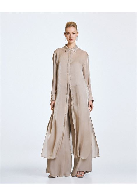 Abito camicia Midi con finitura lucida ACCESS fashion | 63-3349-111GREICE